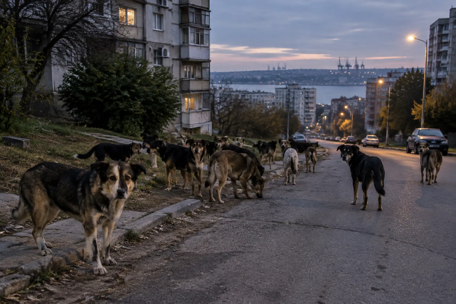 Глутници бездомни кучета плашат Варна, хората искат мерки