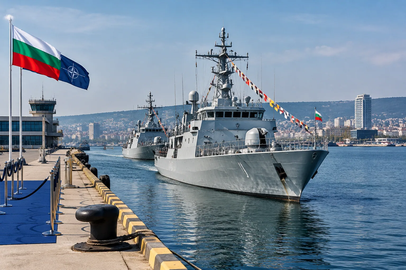 Военноморските сили посрещат MCM BLACK SEA във Варна