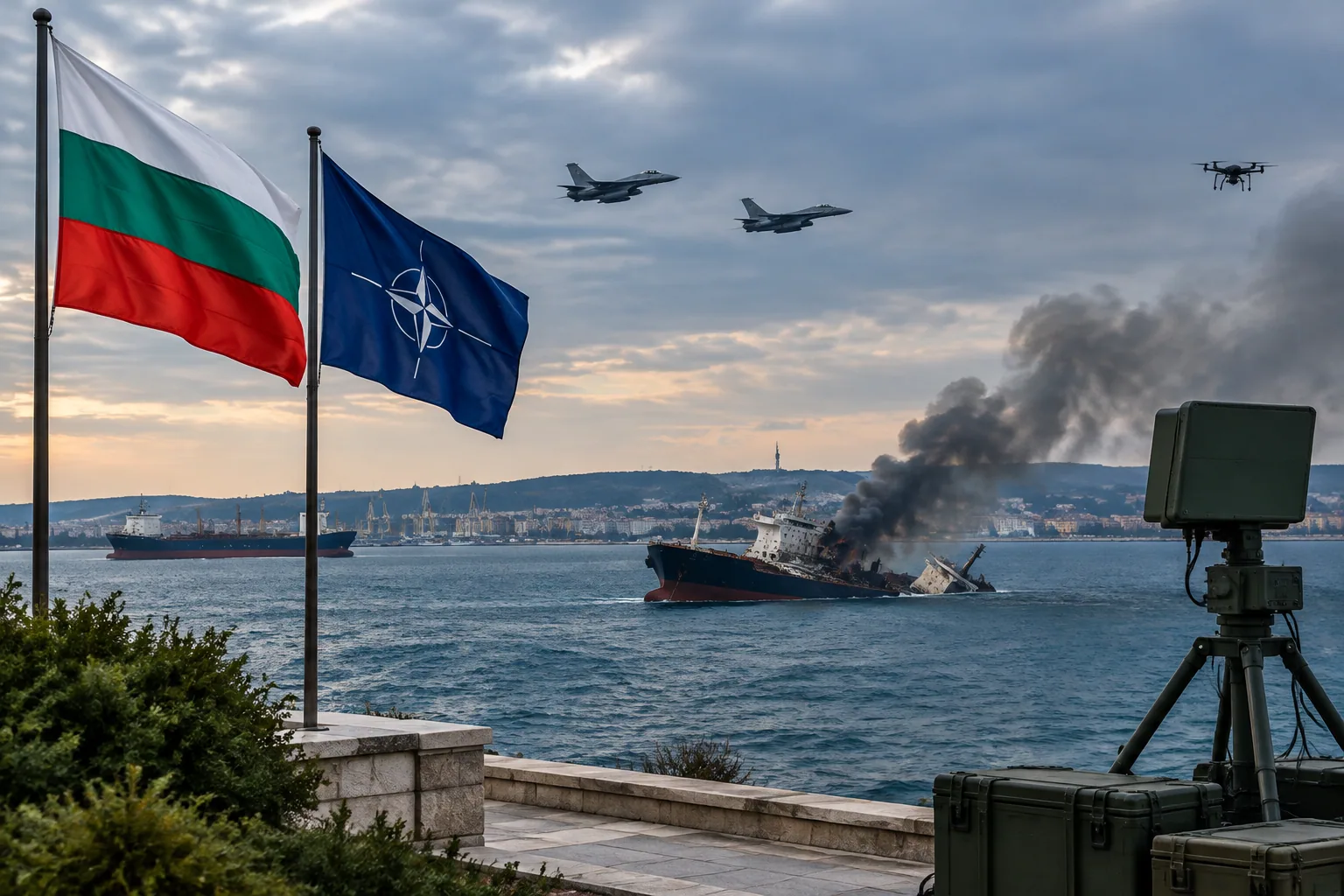 Румен Радев поиска НАТО системи след дронови атаки край Варна