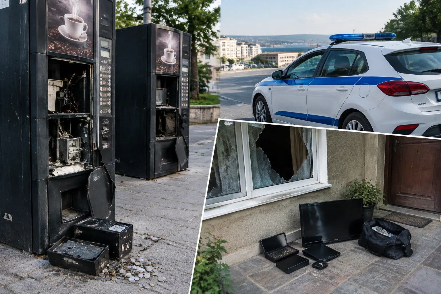 Полицията във Варненско задържа трима за кражби в Девня и Дългопол