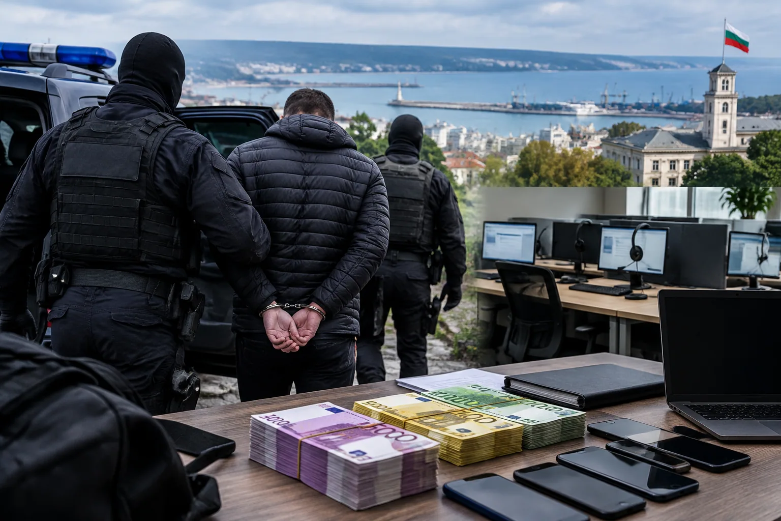 Прокуратурата във Варна задържа четирима за инвестиционни измами