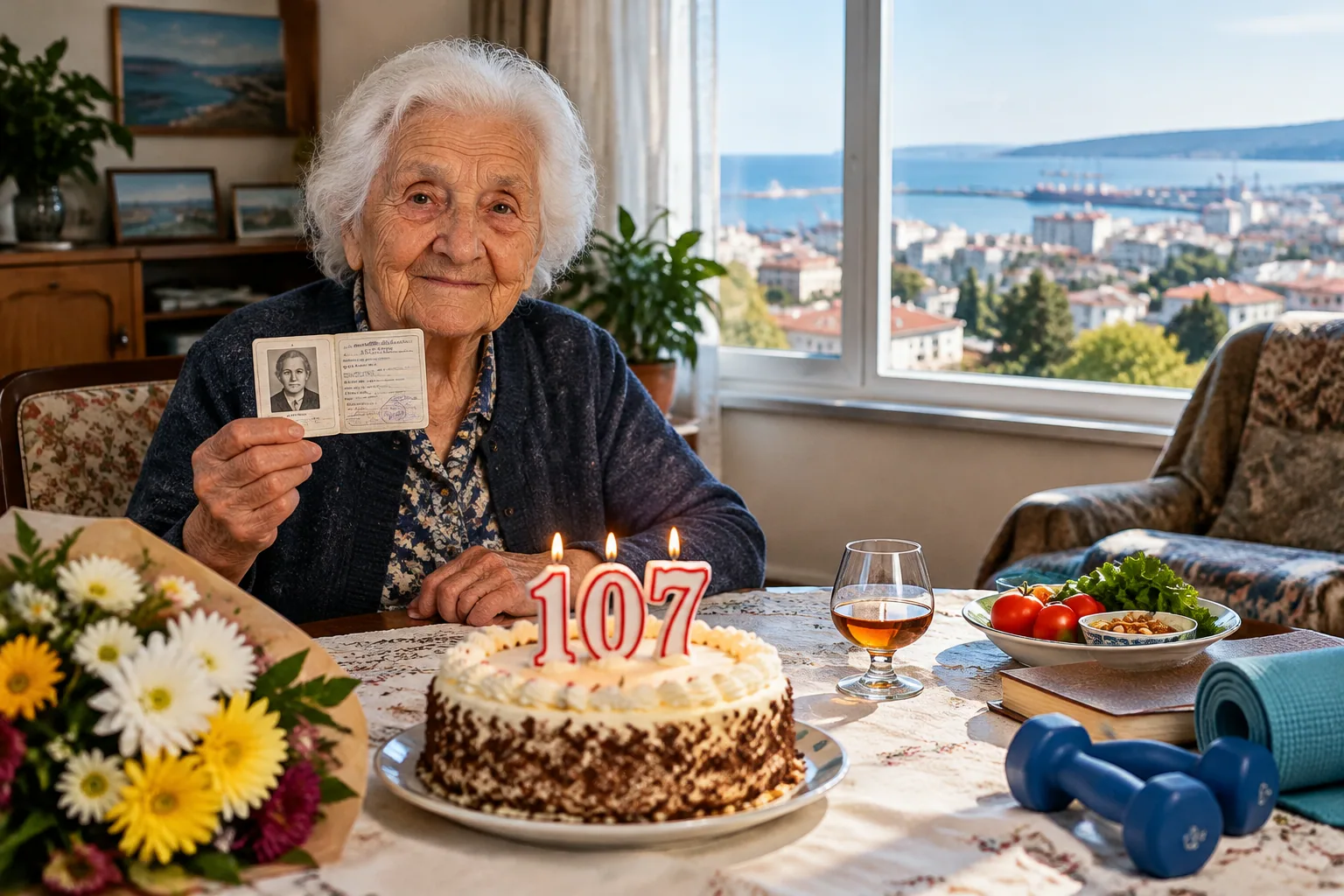 Евдокия Чочева навърши 107 и си пожела 110