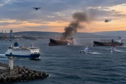 Maritime.bg: Дронове атакуваха два кораба край Бяла