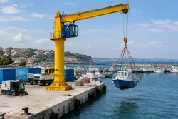Община Бяла оборудва пристанище „Чайка“ с 10-тонен кран