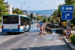 Варна пренасочи автобуси 9, 109 и 409 заради ВиК авария