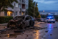 Кола се взриви във Варна, съседи съобщават за ранено момиче