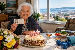 Евдокия Чочева навърши 107 и си пожела 110